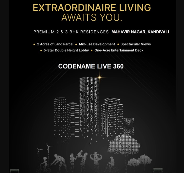 Vora Skyline Codename Live 360 At Mahavir Nagar Kandivali West | MahaRERA P51800022327