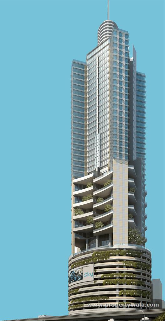 Duplex 3BHK Apartment with Terrace in Indiabulls Sky Forest Lower Parel