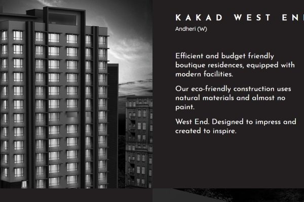 Kakad West End Project In Andheri West By Kakad Group | P51900003122