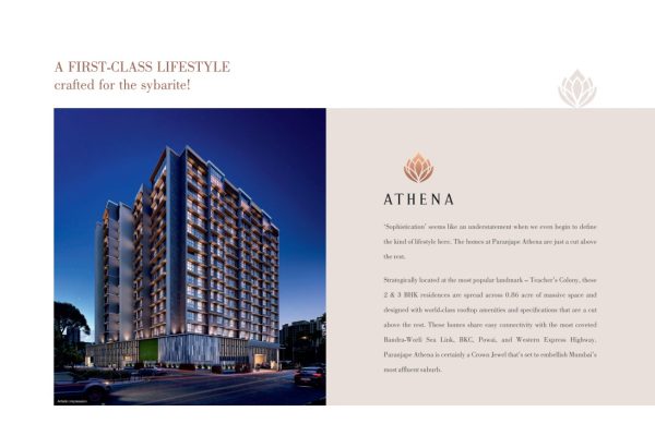 Paranjpe Athena New Project In BKC Bandra East By Paranjpe Builders | P51800049529