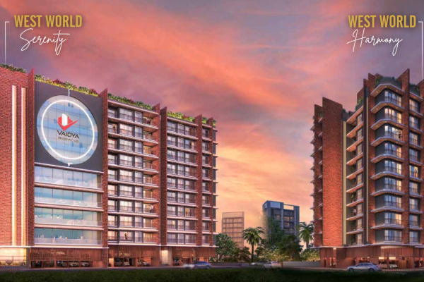 Vaidya West World Harmony Project In Andheri East Near Western Express Highway | Vaidya Spaces Pvt Ltd.